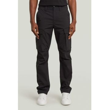 Pantaloni cargo regular fit - Negru stins