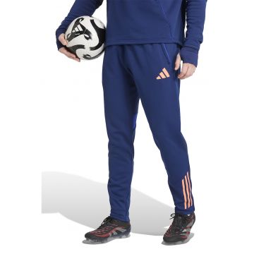 Pantaloni cu buzunare laterale pentru fotbal - Albastru inchis