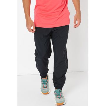 Pantaloni cu tehnologie Dri-Fit si buzunare oblice pentru antrenament - Negru