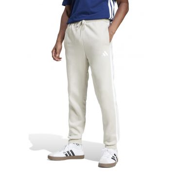 Pantaloni de trening cu logo si snur de ajustare - Alb/Crem