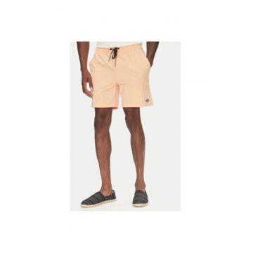 Pantaloni scurti de baie barbati  EBYJV00145 - Poliester/Bumbac - Portocaliu - Portocaliu