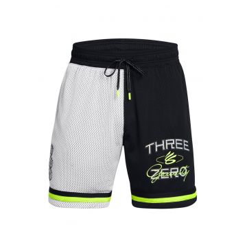 Pantaloni scurti pentru baschet Curry Statement - Negru/Gri deschis