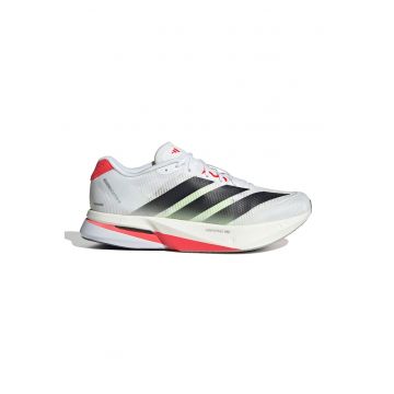 Pantofi cu garnituri din material sintetic - pentru alergare Adizero Boston - Alb/Negru