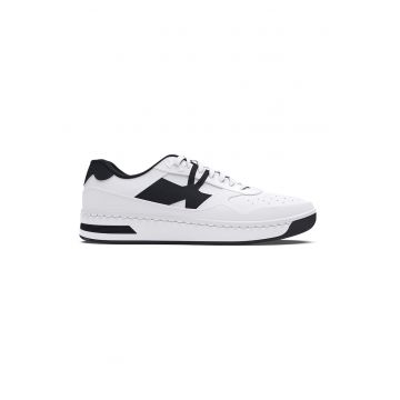 Pantofi sport Court 96 low-cut de piele - Alb/Negru