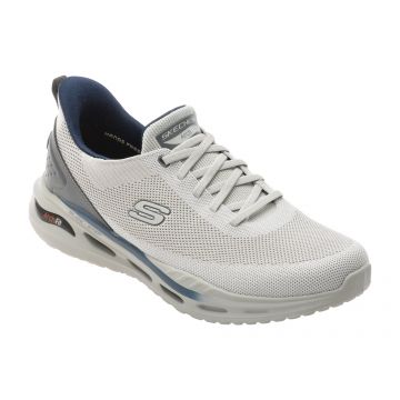 Pantofi sport SKECHERS gri, ARCH FIT ORVAN, din material textil