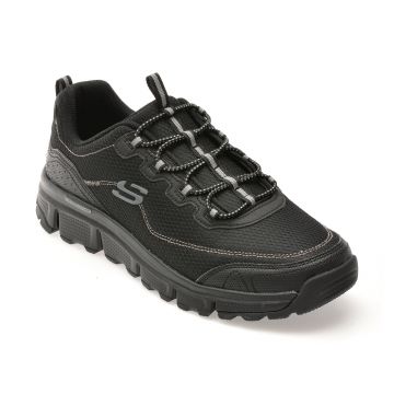 Pantofi sport SKECHERS negri, SUMMITS AT, din material textil
