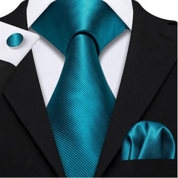 Set cravata + batista + butoni - matase - model 486