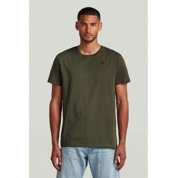 Tricou de bumbac organic Base-S - Kaki inchis