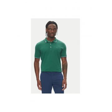 Tricou polo barbati  30-404010 - Bumbac - Verde