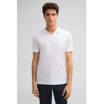 Tricou regular-fit polo - Alb