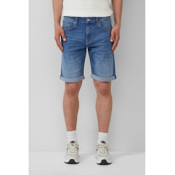 Blugi scurti regular fit - Albastru