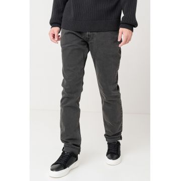 Blugi slim fit - Gri antracit