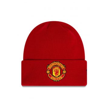 Caciual cu manseta Manchester United - Rosu inchis