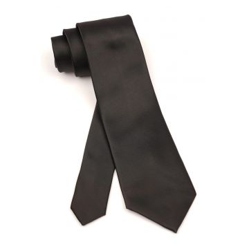 Cravata neagra clasica uni