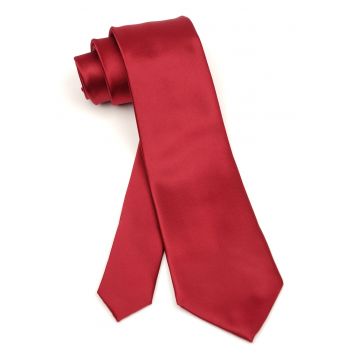 Cravata rosie clasica uni