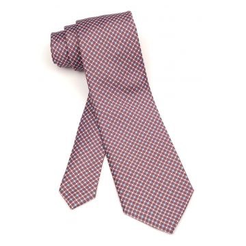 Cravata visinie clasica cu model geometric