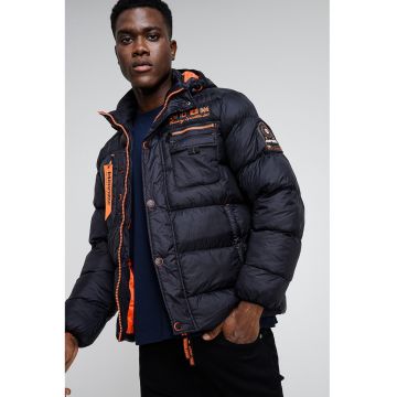 Geaca Citernana - Negru/Portocaliu