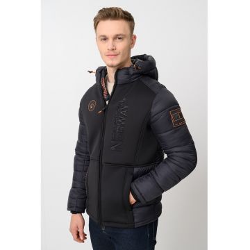 Geaca cu gluga Bafare - Negru