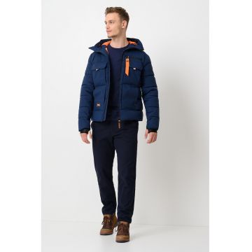 Geaca cu vatelina Dosiba - Bleumarin