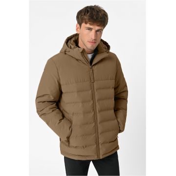 Geaca matlasata cu gluga detasabila  J-Gawir - barbati - bej - Bej