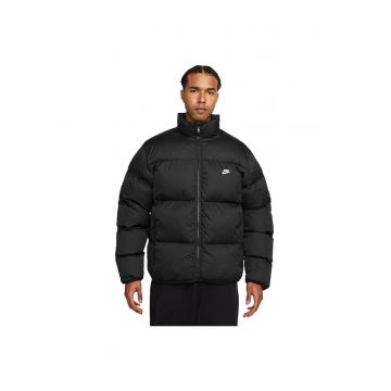 Geaca sport  pufoasa - barbati - neagra -