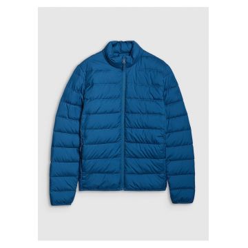 Jacheta barbati  umplutura naturala - poliester - albastru