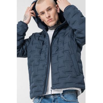 Jacheta cu fermoar Westchase - Bleumarin