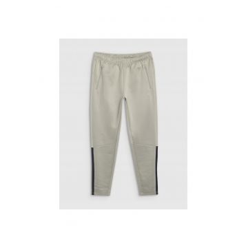 Pantaloni de Antrenament Barbati  Olive Moss Yellow - Sezon SS25 - Uscare Rapida - Poliester - Croiala Regulara - Multi Active - S-