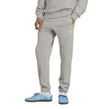 Pantaloni de trening slim-fit din bumbac - Gri deschis