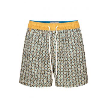 Pantaloni scurti de baie Osaka  verde albastru - Albastru