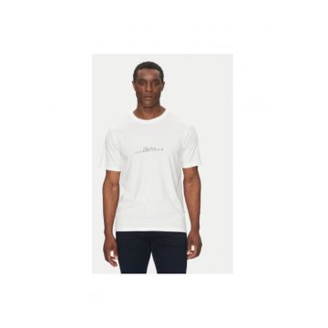 Tricou barbati Jack Jones - 12273163 - Bumbac - Alb - Alb