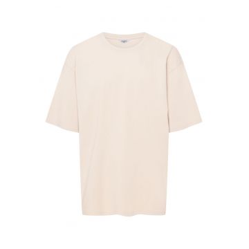 Tricou cu manece scurte Mite  Bej