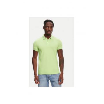 Tricou polo barbati  6006170 - Bumbac - Verde - Verde
