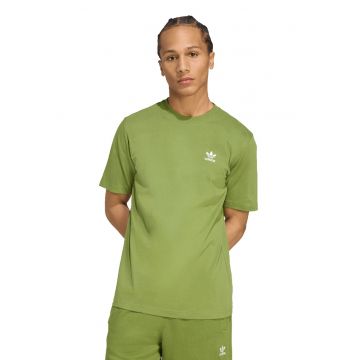 Tricou regular fit din bumbac Trefoil - Verde fistic