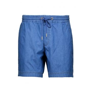 Blugi scurti cu snur - Albastru deschis