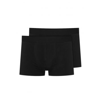 Boxeri set de 2 perechi  Negru - Negru