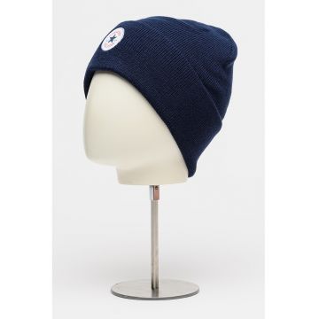 Caciula cu logo brodat - Bleumarin