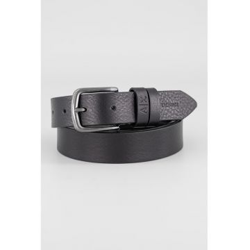 Curea de piele - Negru