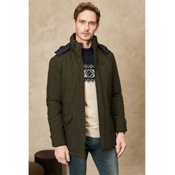 Geaca cu gluga detasabila - Kaki