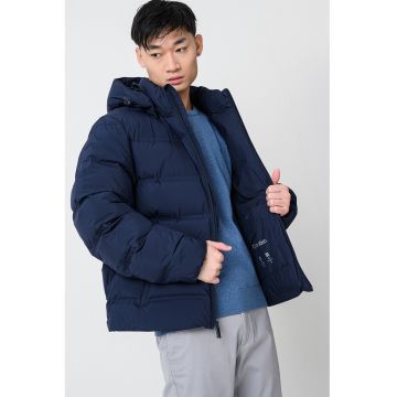 Geaca cu umplutura de puf - Albastru ultramarin