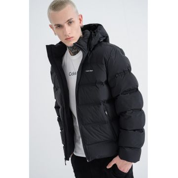 Geaca cu umplutura de puf - Negru