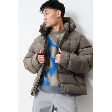 Geaca cu umplutura de puf - Verde sparanghel