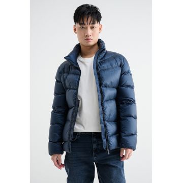 Geaca cu vatelina - Albastru petrol