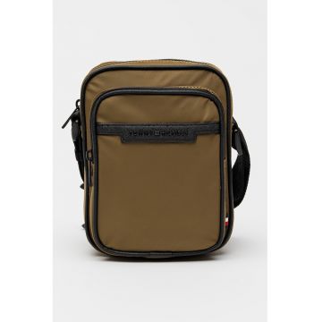 Geanta crossbody Repreve® - Negru/Kaki