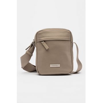 Geanta crossbody Sleek Reporter - Maro taupe