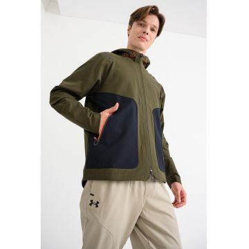Jacheta pentru antrenament Unstoppable - Kaki inchis/Bleumarin