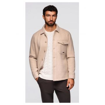 Jacheta tip camasa  OM-JANP-0291 - Bej