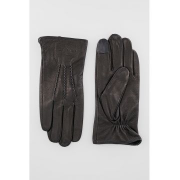 Manusi din piele - Negru