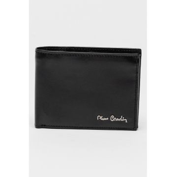 Portofel de piele - Negru