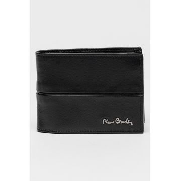 Portofel de piele - Negru